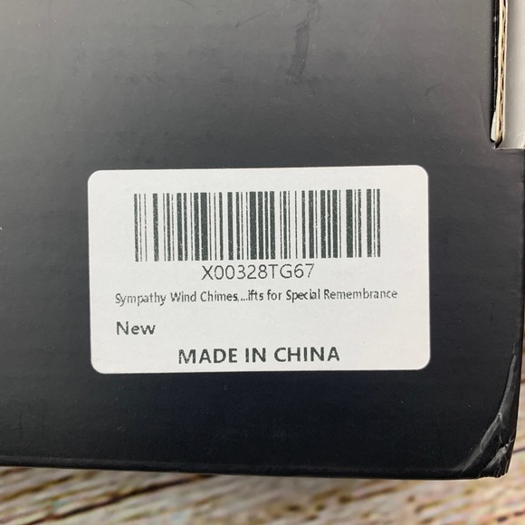 Sympathy‎ Wind Chimes Memorial Gift Those We Love Remembrance Garden - Picture 6 of 7